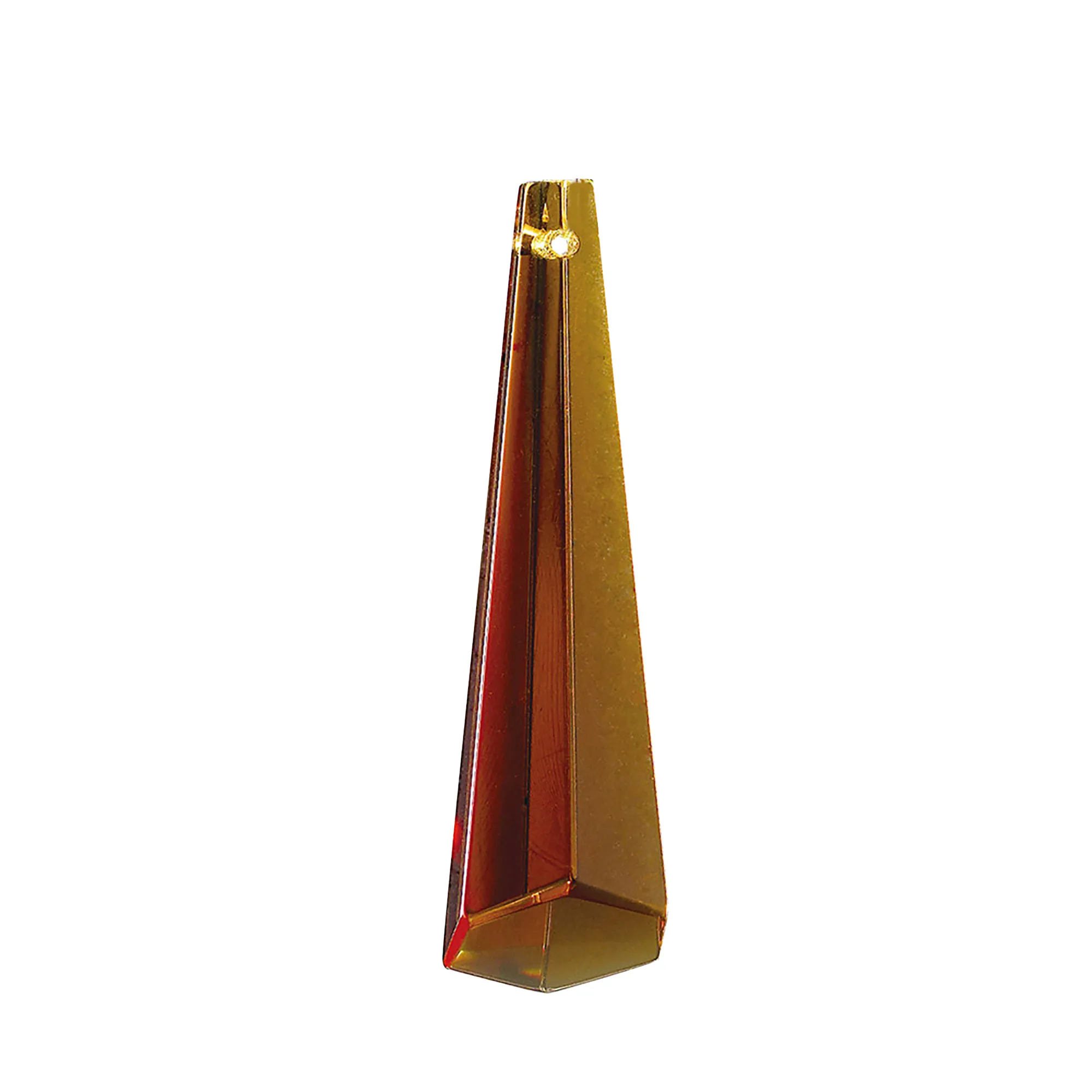 Crystal Hexagonal Drop Without Ring 62mm C70033  Diyas Crystal Droplet